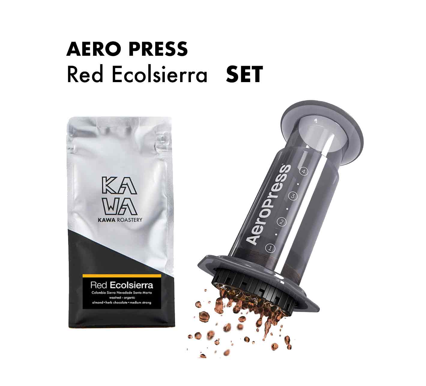 Red-Ecolsierra-und-aero-press-set